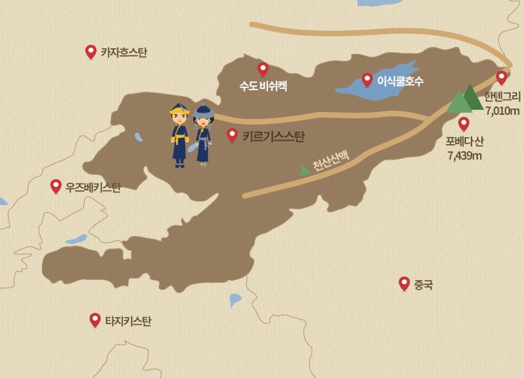 키르기스스탄 트레킹 여행 준비 : 지구별 여행자