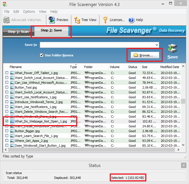 File Scavenger 4.3 keygen